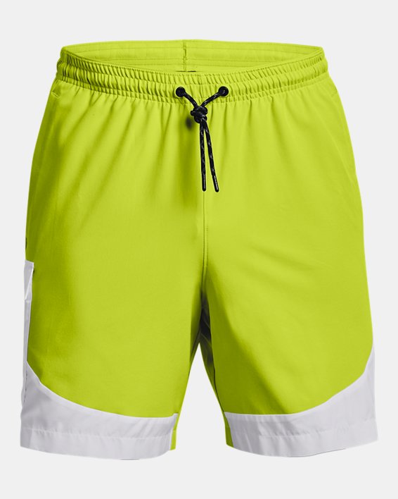 Men's UA RUSH™ Woven Cargo Shorts, Green, pdpMainDesktop image number 9